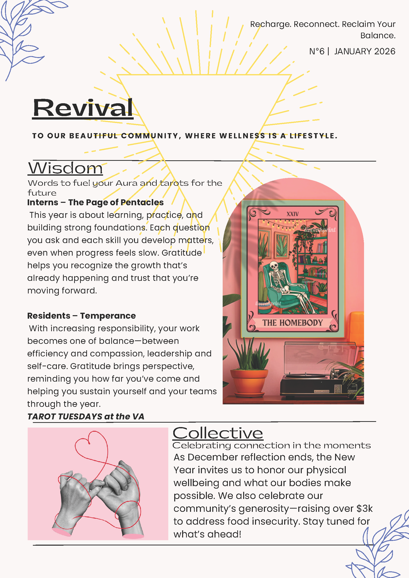 Revival Newsletter, Page 1